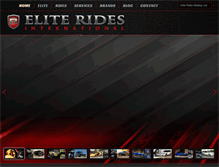 Tablet Screenshot of elitecustomrides.com